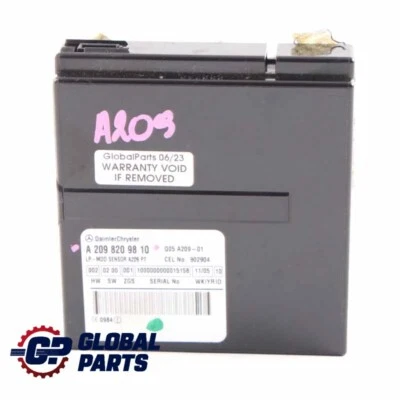 Mercedes CLK A209 Cabrio Modulo Controllo Sistema Antifurto Allarme A2098209810 - Immagine 1 di 4