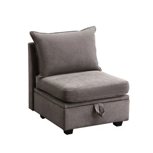 Modular Sectional Sofa, Convertible Sofa Couch with Storage, Sleeper Sectional S - Picture 1 of 7
