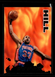 1994-95 Skybox Hoops Grant Hill Sizzlin Sophs #199 Rookie FREE SHIPPING - Picture 1 of 2