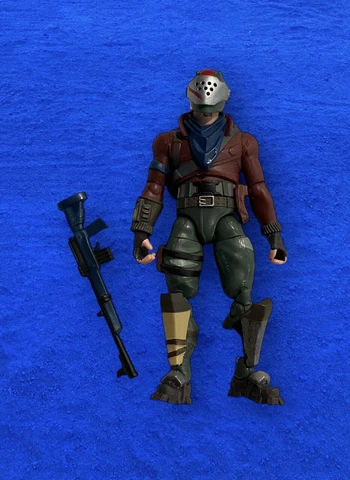 Fortnite Jazwares 4" Action Figure RUST LORD Solo Mode Cover