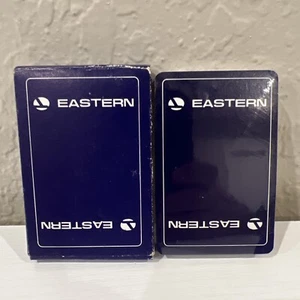 VINTAGE EASTERN AIRLINES PLAYING CARDS BRIDGE SIZE NEW SEALED DECK NOS FREE SHIP - Picture 1 of 16