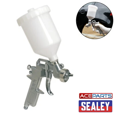 Sealey SSG501 Spray Gun Gravity Feed 2.2mm Primer Under Coat Adhesives Paint - Image 1 of 4