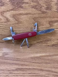 VINTAGE VICTORINOX SWISS ARMY KNIFE OFFICIER SUISSE MULTI 6 TOOL ROSTFREI 1965 - Picture 1 of 6