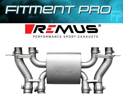 Remus Axle-Back Sport Exhaust System For 2023+ BMW G80 M3 / G82 M4 081023 1500 - Image 1 of 3