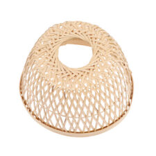 Natural Seagrass Woven Drum Lampshade for Bohemian Interiors - Large