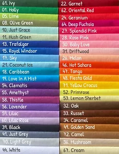 Wool Mix Craft Felt : Metre, Half Metre or 45x50cm - over 40+ colours - Picture 1 of 4
