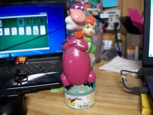 The Flintstones Scented Bubble Bath NOS Dino & Pebbles - Picture 1 of 2