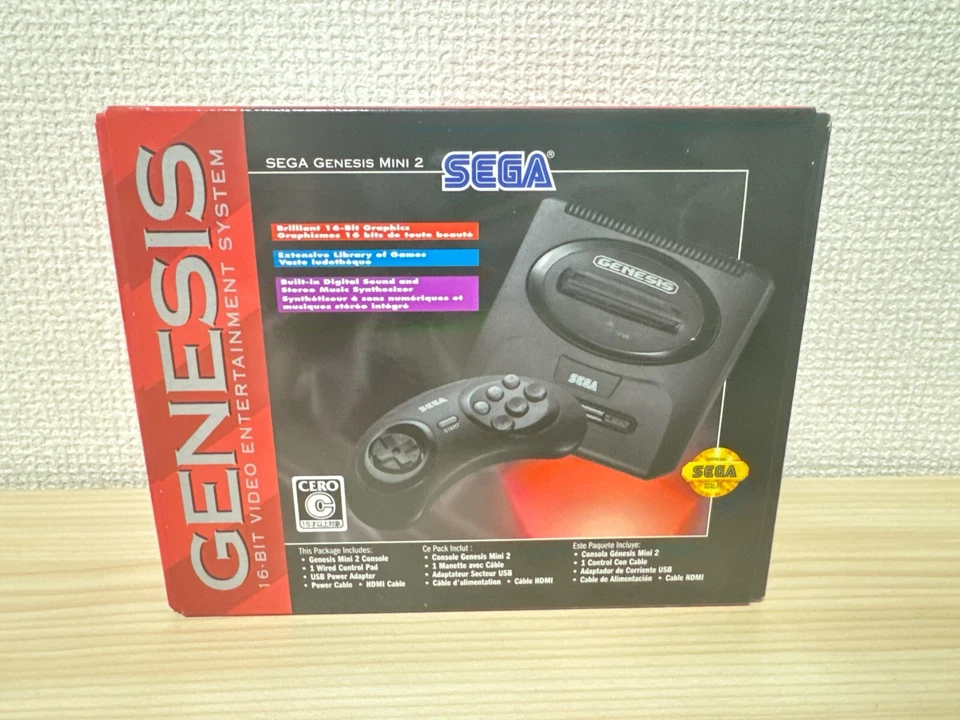 SEGA Norteamérica Versión Genesis 60 Juegos Mega Drive Genesis Mini 2 Japón Foto 1 de 4