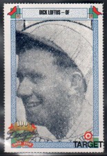 1990 Target Dodgers Dick Loftus #1014 Brooklyn Robins