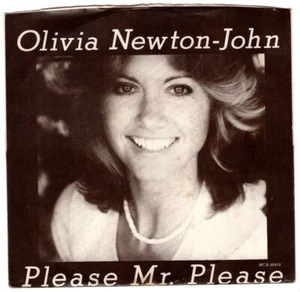 Olivia Newton-John - Please Mr. Please / And in the Morning 7" 45 w/ PS - Imagen 1 de 12