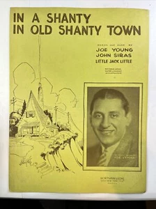 In a Shanty in Old Shanty Town Antique Sheet Music 1932 Abe Lyman Young Siras - Picture 1 of 9