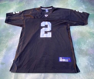 Vintage Reebok NFL Oakland Raiders Jamarcus Russell #2 Jersey Size 56. - Picture 1 of 6