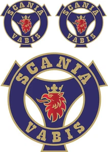 SCANIA Fahrerhaus / VABIS 1:14 1:16 Tamiya WEDICO STICKER AUFKLEBER 092 - Bild 1 von 1