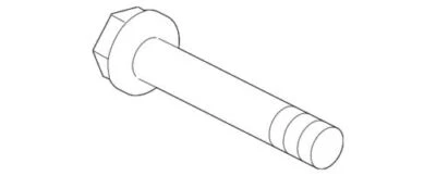 Perno de montaje de arranque OEM NUEVO Ford Transit-150/250/350/350HD W500124-S415 Foto 1 de 2