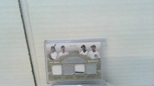 Upper Deck Ballpark Collection * Eight Swatch Memorabilia * Jersey Card 012/200