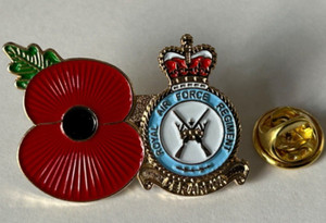 Service Poppie Pin The Royal Airforce Regiment New Pin Badge
