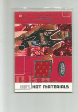 2002-03 HOOPS HOT PROSPECTS HOT MATERIALS #20 CUTTINO MOBLEY   E79