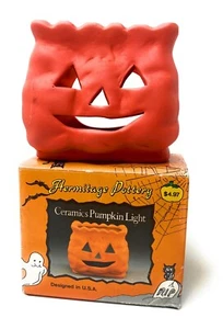 Luce zucca ceramica ceramica Hermitage in scatola originale progettata negli USA - Foto 1 di 9