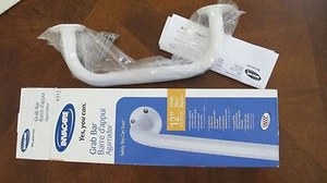 2x invacare grab bar 12" durable steel powder coating grip elderly safety shower - Picture 1 of 2