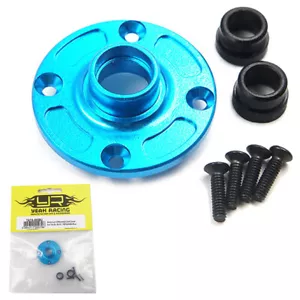 Yeah Racing TATA-005BU Aluminum Differential Cover : Tamiya M07 TA-06 XV-01 Blue - Picture 1 of 2