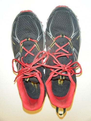 NEW BALANCE TAGLIA 12 NERO GRIGIO ROSSO