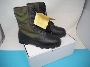 Botas militares de EE. UU., verdes (oliva) Reino Unido 8 - Imagen 1 de 9