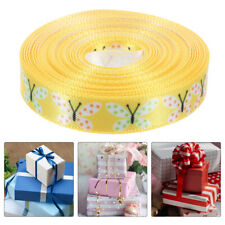 1 Roll of DIY Easter Ribbon Craft Gift Wrapping Craft Ribbon Easter Party Supply