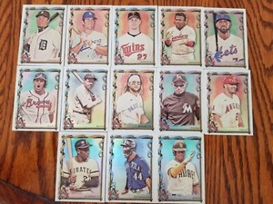 2023 Topps Allen and Ginter Hot Box FOIL SP Short Print Variations (13 Cards)