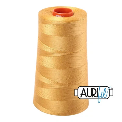 Aurifil Mako 50wt 100% Cotton Thread - 1 Cone x 6452 Yards Each - Image 1 of 2