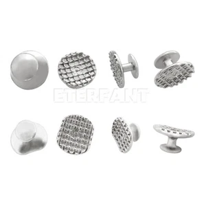 10PCs ETERFANT Dental Ortho Lingual Buttons MIM Bondable Round/Rectangular Base - Picture 1 of 27