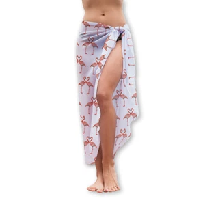 Flamingo Rundum Design Sarong Strandbedeckung - Bild 1 von 2