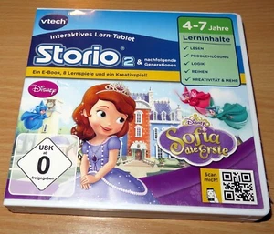 VTECH Disney  SOFIA die Erste  für V-Tech Storio 2  oder neuer - Spiel komplett - Bild 1 von 3