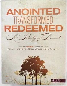 Anointed Transformed Redeemed A Study Of David 3 DVD Set Deeper Still Beth Moore - Imagen 1 de 9