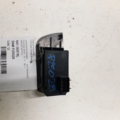 Driver Front Door Switch Driver's Window Fits 08-21 EXPRESS 2500 VAN 617026 - Image 1 of 4