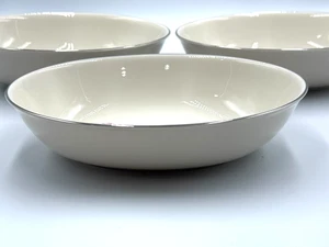 Edgerton "First Love" Pink Rose Oval Serving Vegetable Bowls Bundle of 3 - Picture 1 of 8