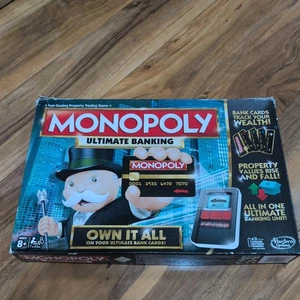 Monopoly Ultimate Banking Juego de Mesa Hasbro Parker Brothes 2015 Completo - Imagen 1 de 8