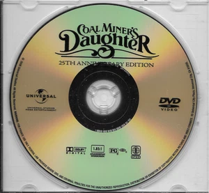 Coal Miners Daughter (1980) 25th Anniversary Edition 2006 DVD Like New DISC ONLY - Imagen 1 de 2