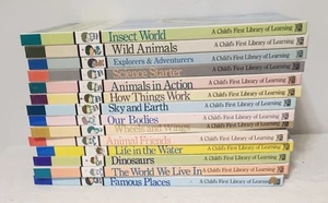 1990s Time Life: A Child's First Library of Learning Hardcover Books Lot Of 14 - Picture 1 of 3
