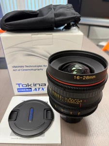 Tokina Cinema 16-28mm T3.0 MKI Zoom PL (Metric Focus Scale) OPEN BOX - Picture 1 of 3