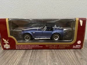 1964 Shelby Cobra 427 S/C Blue 1:18 Road Legends DieCast MIB - Picture 1 of 9