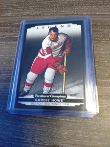 2022-23 Upper Deck Parkhurst Champions - Legends Gordie Howe #345 Black /10 - Bild 1 von 1