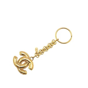CHANEL COCO Mark Matrasse key ring Women 【Used】 - Picture 1 of 4