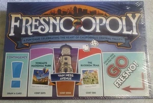 Fresnoopoly - Fun Game Celebrating the Heart of California Central Valley! - Picture 1 of 6