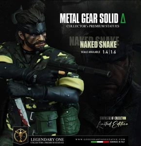 Figurine Metal Gear Solid Delta Snake 48 cm Naked Statue Action Figure 1.4 1.6 - Picture 1 of 12