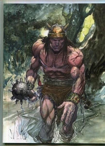 SAVAGE SWORD of CONAN MAGAZINE #9 - NEAL ADAMS FOC VIRGIN VARIANT COVER - 2025 - Bild 1 von 2