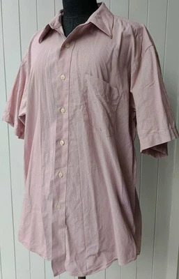 Issey Miyake IM Product Design Studio Japón Camisa Manga Corta Rayas Rojas L Foto 1 de 4