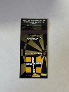 Cubierta 81 de colección Sewickly Addition Camel Portland Oregon Matchbook - Imagen 1 de 1