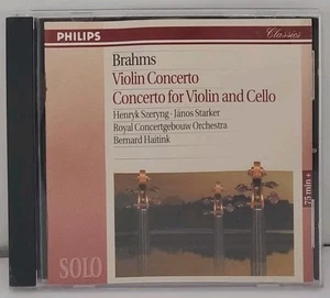 Brahms Violin Concerto; Double Concerto CD - Picture 1 of 3