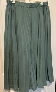 Maxi falda plisada verde menta XL A New Day - Imagen 1 de 3