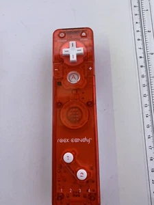 Rock Candy Red Controller Remote for Nintendo Wii wiimote Tested Fast Shipping - Picture 1 of 3